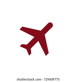 Vector icon aircraft