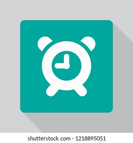 Vector icon alarm clock 10 EPS