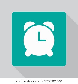 Vector icon alarm clock 10 EPS