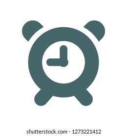 Vector icon alarm clock 10 EPS