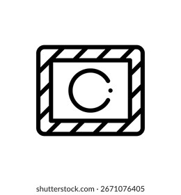 Icono de Vector de un despertador para la gestión del tiempo y recordatorios, adecuado para aplicaciones de productividad, programación y negocios
