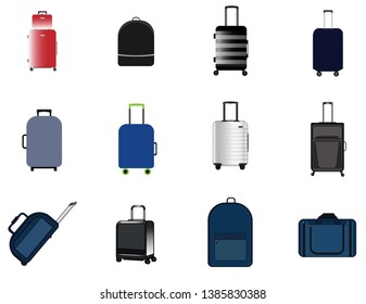 Vector Icon All Bags Travel