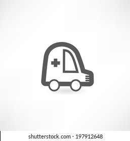Vector icon Ambulance icon
