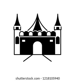 Vector icon for amusement park