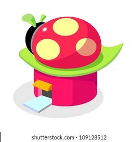vector icon animal building