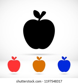 Vector icon Apple 10 EPS