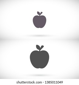 Vector icon Apple 10 EPS . Lorem Ipsum Illustration design