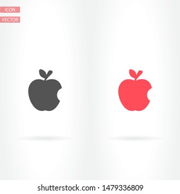 Vector icon Apple 10 EPS . Lorem Ipsum Illustration design