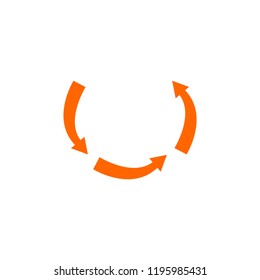 Vector Icon arrow 10 eps