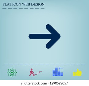 Vector icon arrow