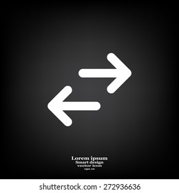 Vector icon arrow