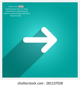 Vector icon arrow