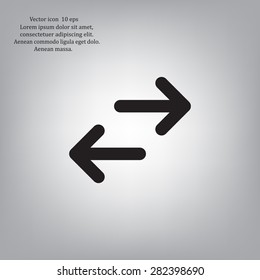 Vector icon arrow