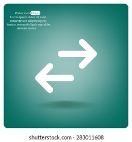 Vector icon arrow