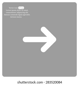 Vector icon arrow