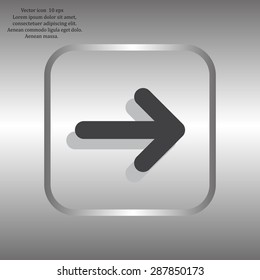 Vector icon arrow