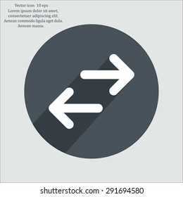 Vector icon arrow