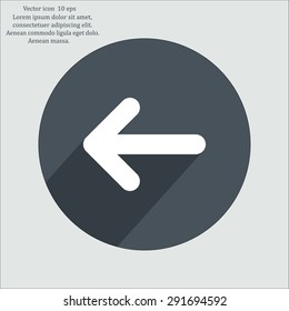 Vector icon arrow