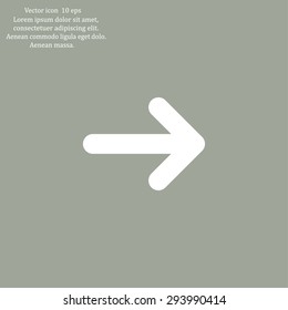 Vector icon arrow