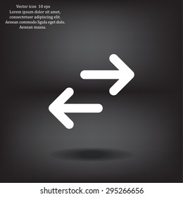 Vector icon arrow
