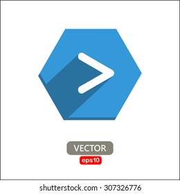 Vector icon arrow