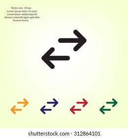 Vector icon arrow