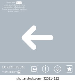 Vector icon arrow