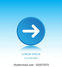 Vector icon arrow