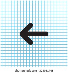 Vector icon arrow