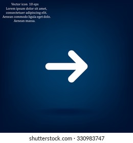 Vector icon arrow