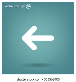 Vector icon arrow