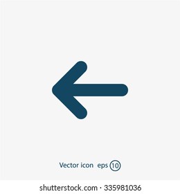 Vector icon arrow