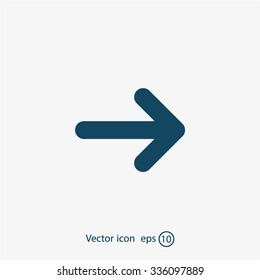 Vector icon arrow