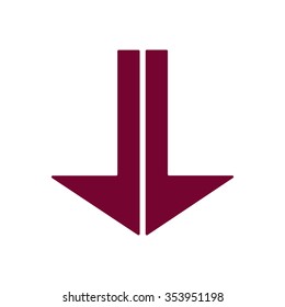 Vector icon arrow