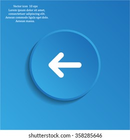Vector icon arrow
