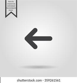 Vector icon arrow
