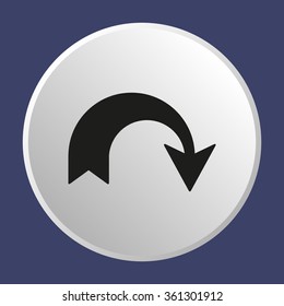 Vector icon arrow