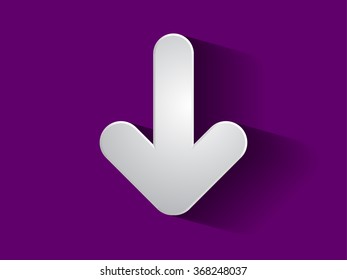 Vector icon arrow