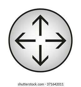 Vector icon arrow
