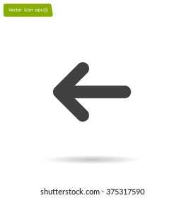 Vector icon arrow