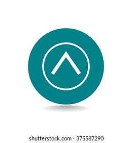 Vector icon arrow up