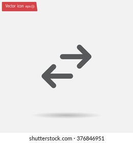 Vector icon arrow
