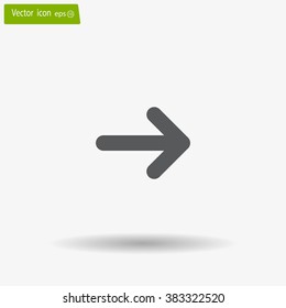 Vector icon arrow