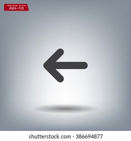 Vector icon arrow