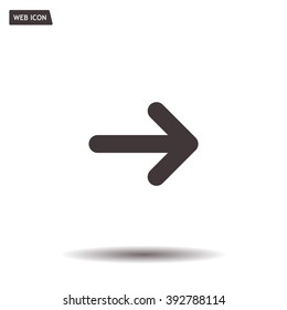 Vector icon arrow