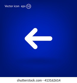Vector icon arrow