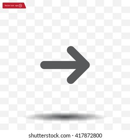 Vector icon arrow