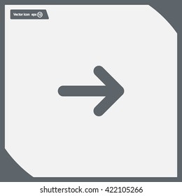 Vector icon arrow