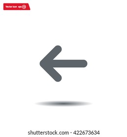 Vector icon arrow