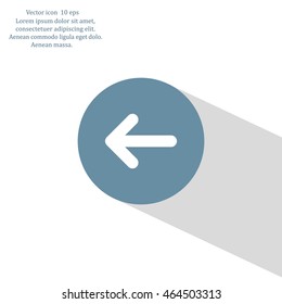 Vector icon arrow
